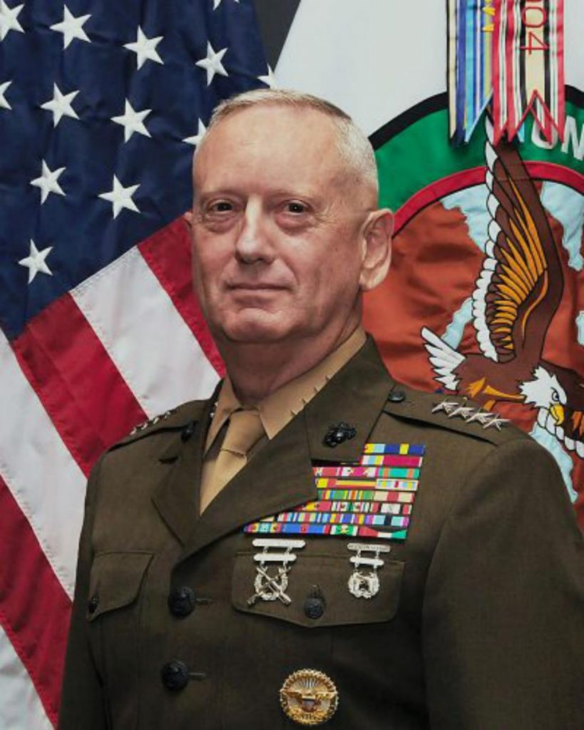 Maj. Gen. Mattis, a cargo del I MEF parte de cuyas unidades lucharon en la Batalla de Faluyah