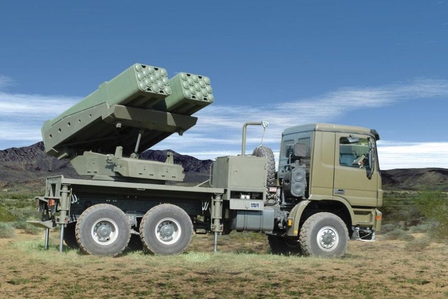 MLRS PULS. Fuente - Elbit Sytems.