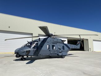 Helicóptero Airbus NH90 GSPA STD 2 del Ejército del Aire y del Espacio. Fuente - Ministerio de Defensa.