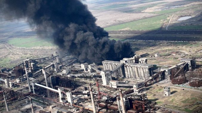 La toma de la planta de coque por parte rusa fue uno de los puntos culminantes de la batalla de Avdíivka