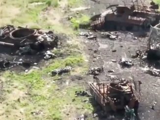 Medios acorazados y mecanizados rusos destruidos durante una acción en el sector de Vuhledar