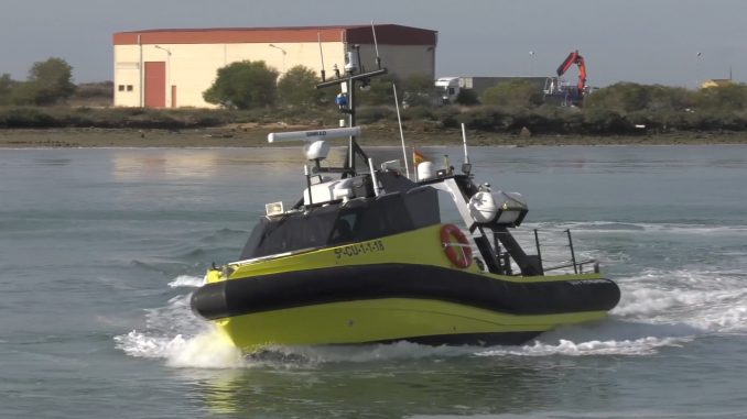 USV Vendaval. Fuente: Navantia.