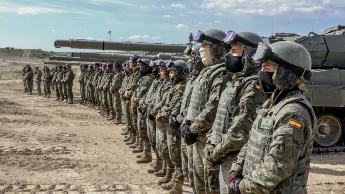 Tripulaciones de carros de combate Leopardo 2E